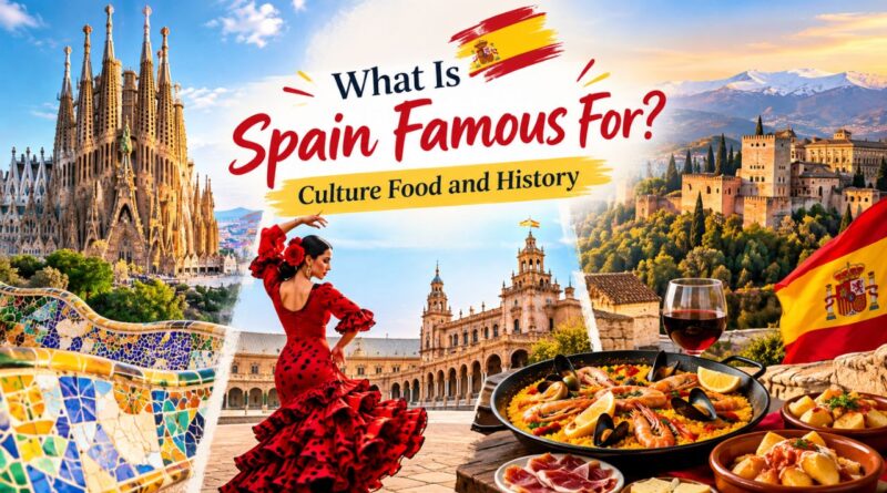 What Is Spain Famous For? Culture Food and History