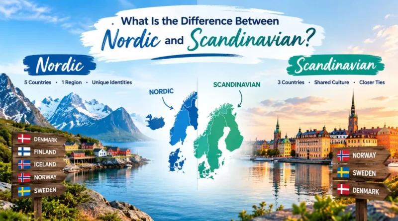 What Is the Difference Between Nordic and Scandinavian